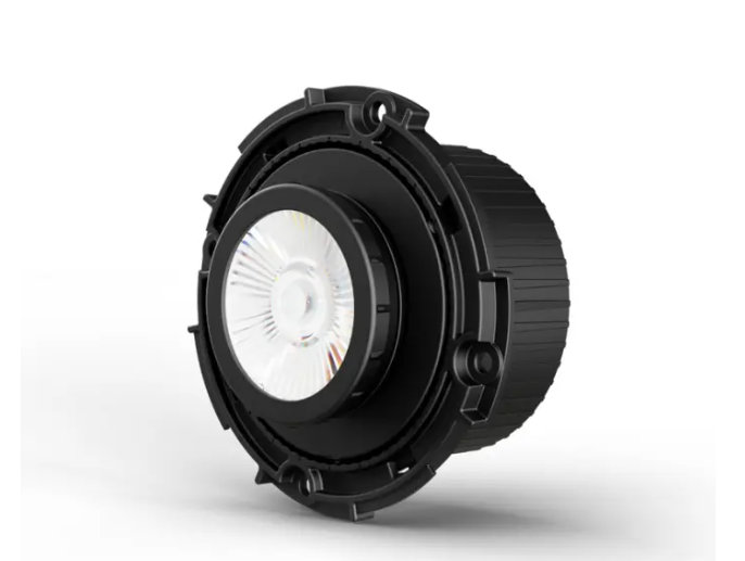 DMF Lighting DRD4M07927NSA 4" LED Adjustable Downlight Module - 15° Beam Angle - 9.7W - 2700K - 750 Lumens - 120/277V - Emergency/Alternate Dimming - Black