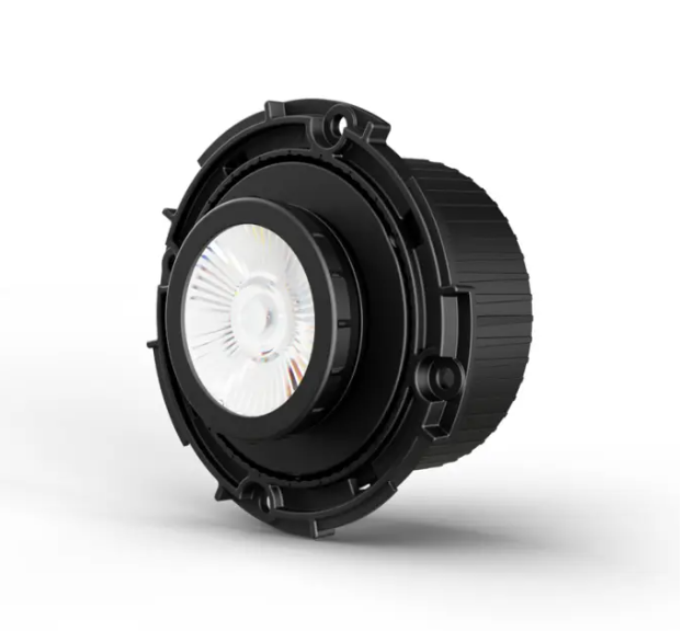 DMF Lighting DRD4M07930SPA 4" LED Adjustable Downlight Module - 25° Beam Angle - 9.7W - 3000K - 750 Lumens - 120/277V - Emergency/Alternate Dimming - Black