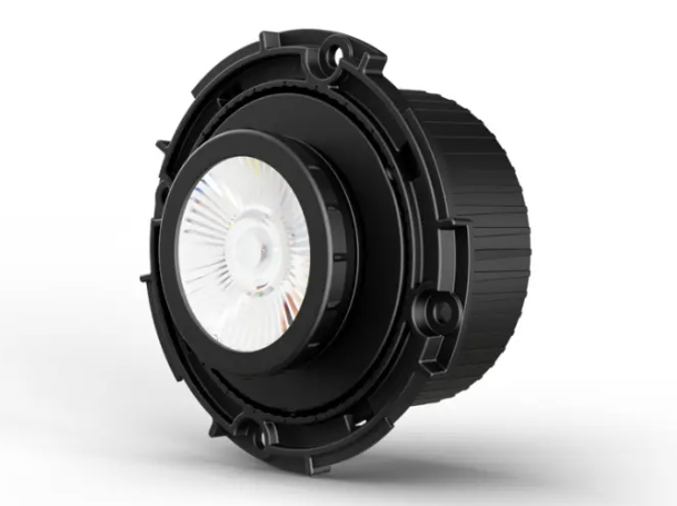 DMF Lighting DRD4M079T1FLD 4" LED Adjustable Downlight Module - 40° Beam Angle - 12.5W - Tunable White / 4K-18K - 750 Lumens - 120/277V - DALI-2 Dimmable - Black