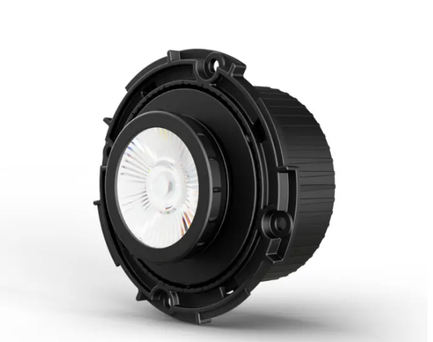 DMF Lighting DRD4M079T2LSD 4" LED Adjustable Downlight Module - 60° x 30° Beam Angle - 12.5W - Tunable White / 65K-27K - 750 Lumens - 120/277V - DALI-2 Dimmable - Black