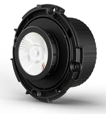 DMF Lighting DRD4M10927LSD DRD4 4" LED Adjustable Downlight Module, 60° x 30° Beam Angle, Wattage 12W, Color Temperature 2700K, 1,000 Lumens, Voltage 120/277V, DALI-2 Dimmable, Black