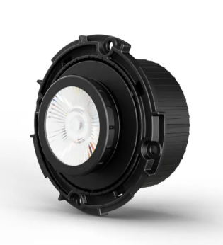 DMF Lighting DRD4M10927NSA DRD4 4" LED Adjustable Downlight Module - 15° Beam Angle - 12W - 2700K - 1,000 Lumens - 120/277V - Emergency/Alternate Dimming - Black Finish