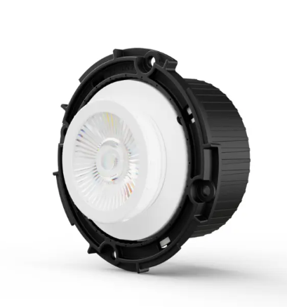 DMF Lighting DRD4M10930SPWA DRD4 4" LED Adjustable Downlight Module - 25° Beam Angle - 12W - 3000K - 1,000 Lumens - 120/277V - Emergency/Alternate Dimming - White Finish