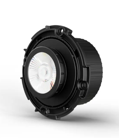 DMF Lighting DRD4M10935FLA DRD4 4" LED Adjustable Downlight Module - 40° Beam Angle - 12W - 3500K - 1,000 Lumens - 120/277V - Emergency/Alternate Dimming - Black Finish