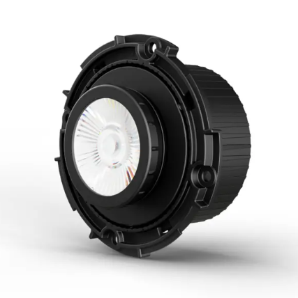 DMF Lighting DRD4M10935NSA DRD4 4" LED Adjustable Downlight Module - 15° Beam Angle - 12W - 3500K - 1,000 Lumens - 120/277V - Emergency/Alternate Dimming - Black Finish