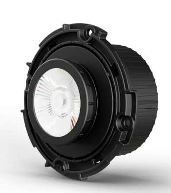 DMF Lighting DRD4M1093WLSA DRD4 4" LED Adjustable Downlight Module, 60° x 30° Beam Angle, Wattage 12W, Warm Dim / 3K-18K, 1,000 Lumens, Voltage 120/277V, Emergency/Alternate Dimming, Black