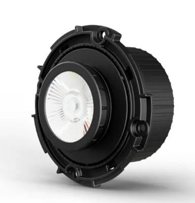 DMF Lighting DRD4M1093WSPA DRD4 4" LED Adjustable Downlight Module, 25° Beam Angle, Wattage 12W, Warm Dim / 3K-18K, 1,000 Lumens, Voltage 120/277V, Emergency/Alternate Dimming, Black