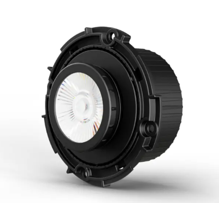 DMF Lighting DRD4M10940FLA DRD4 4" LED Adjustable Downlight Module, 40° Beam Angle, Wattage 12W, Color Temperature 4000K, 1,000 Lumens, Voltage 120/277V, Emergency/Alternate Dimming, Black