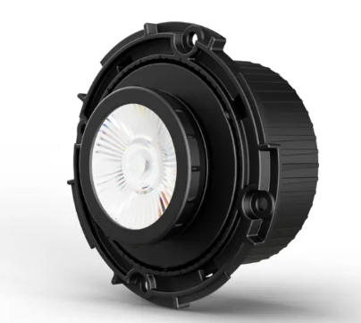 DMF Lighting DRD4M10940SFA DRD4 4" LED Adjustable Downlight Module, Soft Focus, Wattage 12W, Color Temperature 4000K, 1,000 Lumens, Voltage 120/277V, Emergency/Alternate Dimming, Black