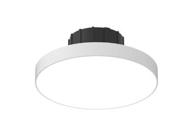 DMF Lighting DRD5S4R07930T 4" Round Surface Mount LED Downlight, 750 Lumens, 90+ CRI, TRIAC/ELV Dimming, 3000K