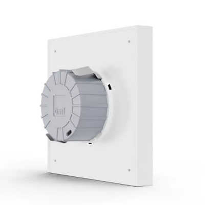 DMF Lighting DRD5S4S10935EM 12W 4" Square LED Surface Mount Light - 3500K - 1000 Lumens, Emergency with Integrated Test Switch