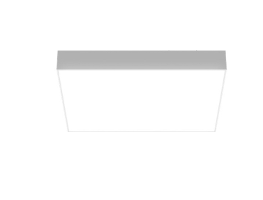 DMF Lighting DRD5S4S07927T 4" Square Surface Mount LED Downlight, 750 Lumens, 90+ CRI, TRIAC/ELV Dimming, 2700K