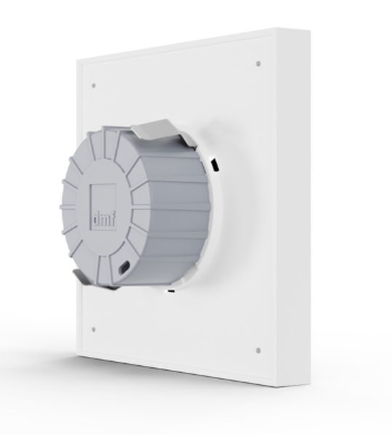 DMF Lighting DRD5S4S10927O 4" Square Surface Mount LED Downlight, 1000 Lumens, 90+ CRI, 0-10V Dimming, 2700K