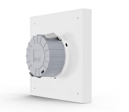 DMF Lighting DRD5S4S10935T 4" Square Surface Mount LED Downlight, 1000 Lumens, 90+ CRI, TRIAC/ELV Dimming, 3500K