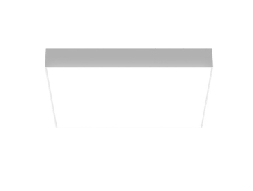 DMF Lighting DRD5S4S10935T 4" Square Surface Mount LED Downlight, 1000 Lumens, 90+ CRI, TRIAC/ELV Dimming, 3500K