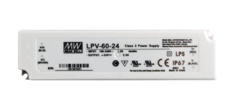 Elco Lighting DRV100W Constant Voltage LED Driver, Wattage 100W, Voltage 24V DC