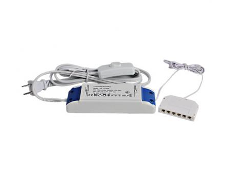 Elco Lighting DRV12V30W Driver for Aster Puck Lights Under Cabinet Lighting, Wattage 30W, Voltage 12V