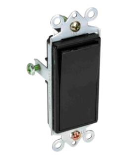 Orbit DS15-BK 15A 1-Pole Rocker Switch Black