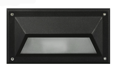 Dabmar Lighting DSL1002-L9-65K-SS304 Stainless 304 Hooded Step Light, G24, Color Temperature 6500K, Stainless Steel 304