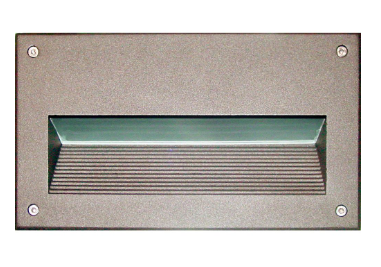 Dabmar Lighting DSL1003-BZ Cast Aluminum Recessed Step Light, E26, No Lamp, Bronze Finish