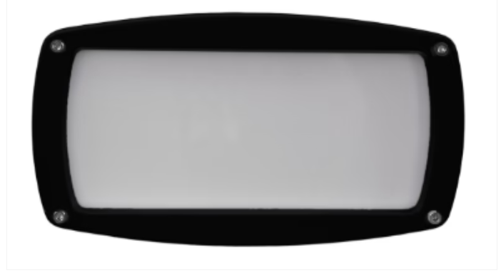 Dabmar Lighting DSL1016-L12-40K-B G24 LED Cast Aluminium Open Face Step Light, Wattage 12W, Color Temperature 40K, Voltage 120V-277V, Black