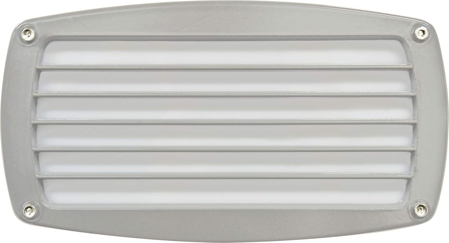Dabmar Lighting DSL1059-W PL9 Striped Step Light, Wattage 9W, Voltage 120V, White