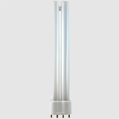 Eiko DT18/35/RS Duo-Tube 2G11 Base Compact Fluorescent, Wattage 18W, Color Temperature 3500K