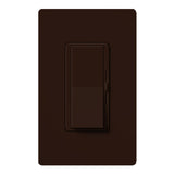 Lutron DV-10P-BR Diva Magnetic Low-Voltage Dimmer - Single-Pole - Brown Finish