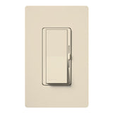 Lutron DVLV-603P-LA Diva Magnetic Low-Voltage Dimmer - Single-Pole - 450W Max - Light Almond Finish