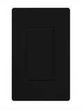 Lutron DV-BI-BL Claro Blank Insert - Black Finish