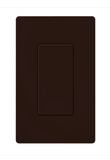 Lutron DV-BI-BR Claro Blank Insert - Brown Finish