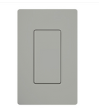 Lutron DV-BI-GR Claro Blank Insert - Grey Finish