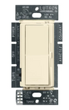 Lutron DVCL-153P-AL Diva LED + Dimmer Single Pole / 3-Way Incandescent/Halogen CL, Almond Finish