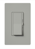 Lutron DVELV-300P-GR Diva Electronic Low-voltage Single-pole Dimmer - 300w Max - Grey Finish