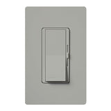 Lutron DVF-103P-277-BR Diva Dimmer, Single Pole/3-Way, 277V, 6A 3-Wire LED Driver/Fluorescent Ballast, Brown Finish