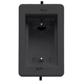 Arlignton DVFR1BL Single-Gang IN BOX Recessed Indoor Electrical Box for New and Retrofit Construction, Black