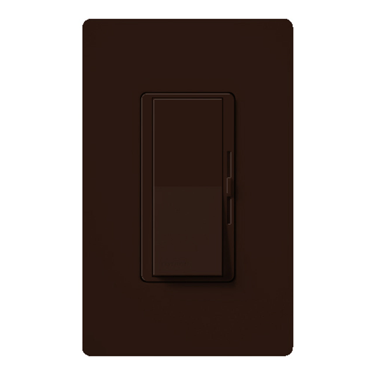 Lutron DVLV-600P-BR Diva Magnetic Low-Voltage Dimmer - Single-Pole - 450W Max - Brown Finish