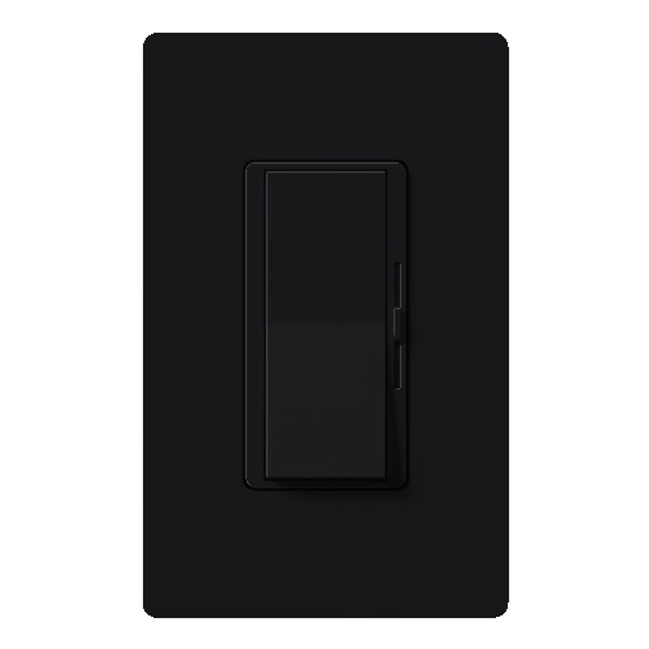 Lutron DVLV-603P-BL Diva Magnetic Low-Voltage Dimmer - Single-Pole - 450W Max - Black Finish