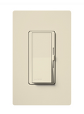 Lutron DVRP-253P-LA Diva Reverse-phase Elv Dimmer For Led/inc/hal/cfl - Single-pole / 3-way - Light Almond Finish