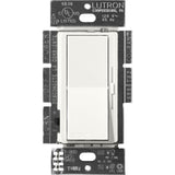 Lutron DVSCCL-153P-GL Diva LED + Dimmer Switch for Dimmable LED Bulbs, 150-Watt/Single-Pole or 3-Way, Glacier White Finish