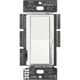 Lutron DVSCCL-153P-RW Diva LED + Dimmer Switch for Dimmable LED Bulbs, 150-Watt/Single-Pole or 3-Way, Architectural White