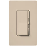 Lutron DVSCELV-300P-TP Diva Electronic Low-Voltage Dimmer - Single Pole - 300W Max - Taupe Finish