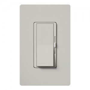 Lutron DVSCLV-103P-PD Diva Magnetic Low-Voltage Dimmer - 3-Way - 800W Max - Palladium Finish