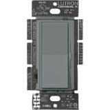 Lutron DVSCLV-103P-SL Diva Magnetic Low-Voltage Dimmer - 3-Way - 800W Max - Slate Finish