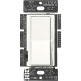 Lutron DVSCLV-10P-BW Diva Magnetic Low-Voltage Dimmer - Single Pole - 800W Max - 8A - Brilliant White Finish