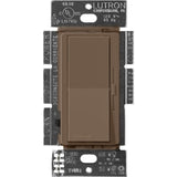 Lutron DVSCLV-10P-EP Diva Magnetic Low-Voltage Dimmer - Single Pole - 800W Max - 8A - Espresso Finish