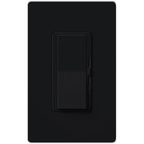 Lutron DVSCLV-10P-MN Diva Magnetic Low-Voltage Dimmer - Single-Pole - Midnight Finish