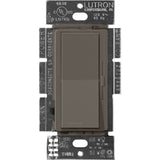 Lutron DVSCLV-10P-TF Diva Magnetic Low-Voltage Dimmer - Single-Pole - Truffle Finish