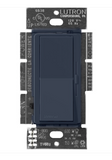 Lutron DVSCRP-253P-DE Diva Reverse-phase Elv Dimmer For Led/inc/hal/cfl - Single-pole / 3-way - Deep Sea Finish