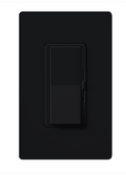 Lutron DVSCRP-253P-MN Diva Reverse-phase Elv Dimmer For Led/inc/hal/cfl - Single-pole / 3-way - Midnight Finish